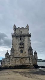 Low angle view of historical building against sky