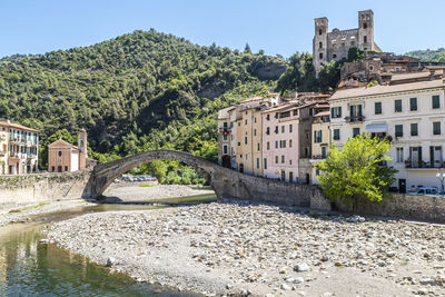 Landscape of the beautiful dolceacqua