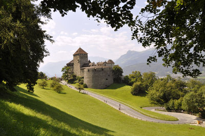 Prince residence in vaduz