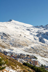 Sierra nevada village ski resort granada