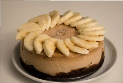 Close-up of dessert in plate