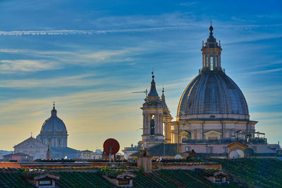 Cathedral of building against sky in city