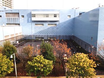 Aerial view of buildings