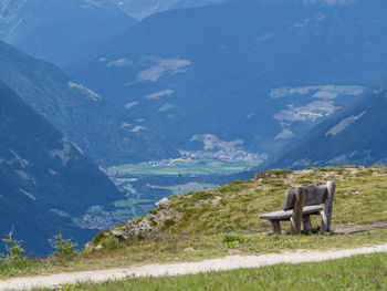 Scenic view of mountains