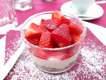 Close-up of strawberries