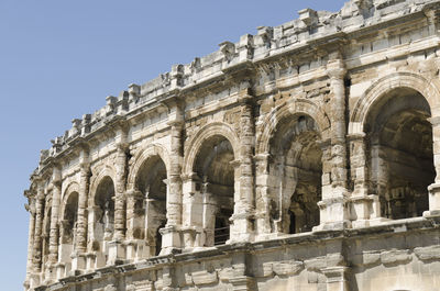 Ancient arenas of nîmes, france