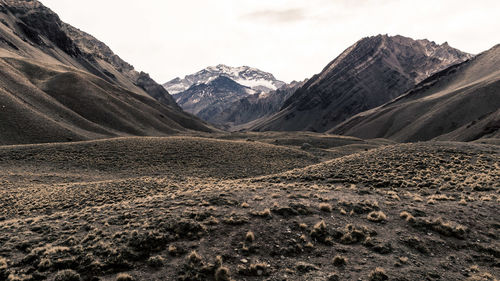 Scenic view of mountains