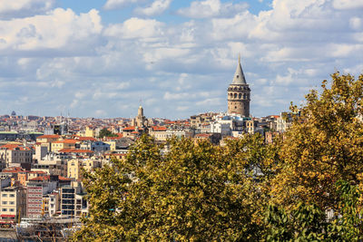 View of buildings in city