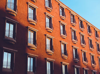 Abstract image of windows on a building 