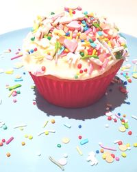 Close-up of cupcakes