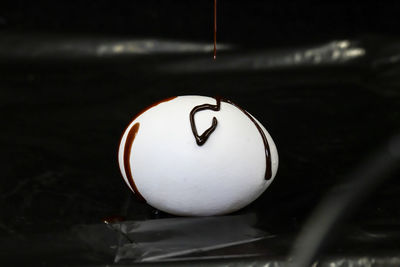 Close-up of ball on table