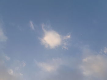 Low angle view of sky