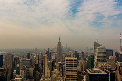 Cityscape against sky