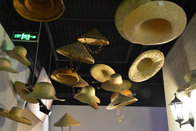 High angle view of fruits