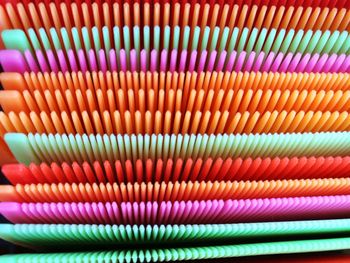 Full frame shot of multi colored pencils