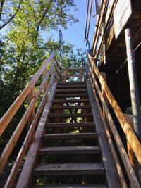 Low angle view of stairs