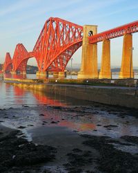 Golden gate bridge over river