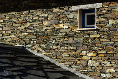 View of brick wall