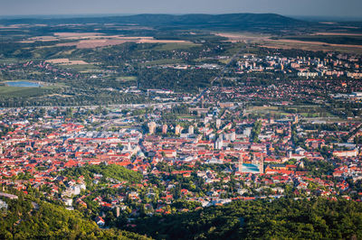 Aerial view of cityscape