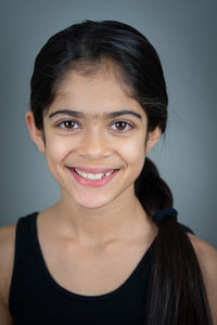 Portrait of young woman