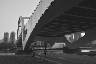 Low angle view of bridge