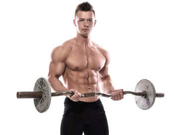 muscular build