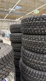 Full frame shot of tires