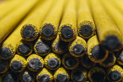 Full frame shot of patterned metal