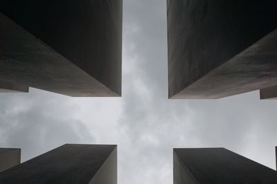 Low angle view of building against sky