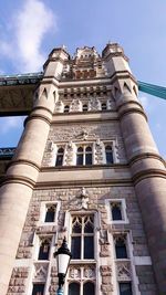 Low angle view of building against sky