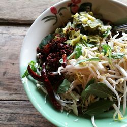 Close-up of salad in bowl