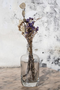 Close-up of vase on table