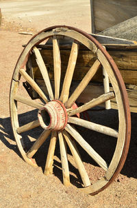 Close-up of wheel