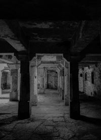 Corridor of old building