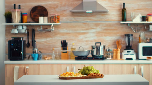 Interior of kitchen