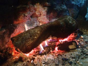 Bonfire at night
