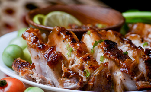 Close-up of food