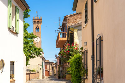 Buildings in city