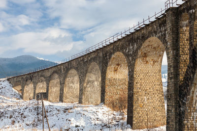 Old bridge in carpathians