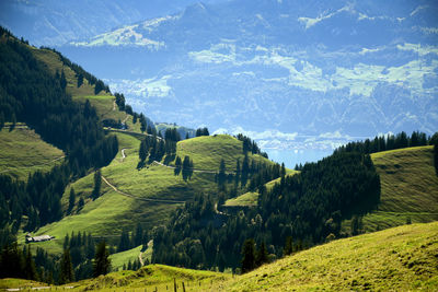 Panoramic view of landscape against sky