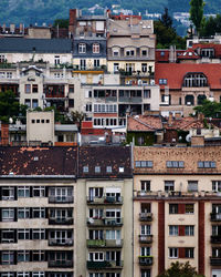 Residential buildings in city