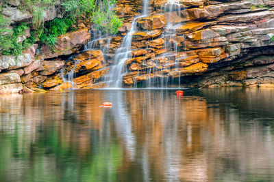 Waterfall at forest