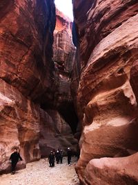 View of rock formation