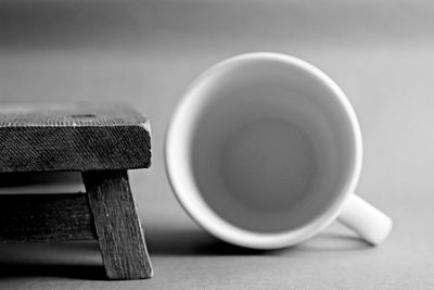 Close-up of coffee cup