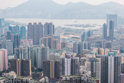 Aerial view of cityscape