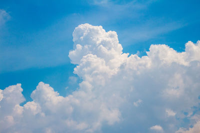 Low angle view of clouds in sky