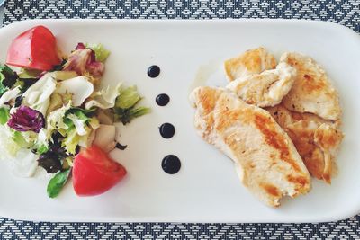 Close-up of food on plate