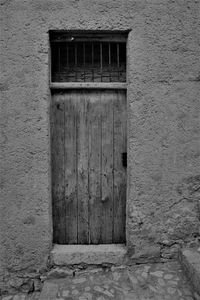 Window of building