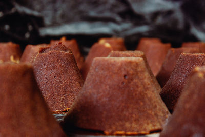 Close-up of chocolate cake