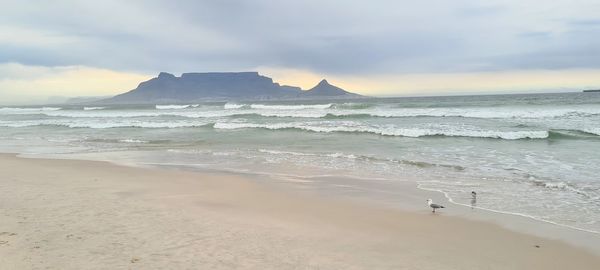 Table mountain viewed from blouberg strand